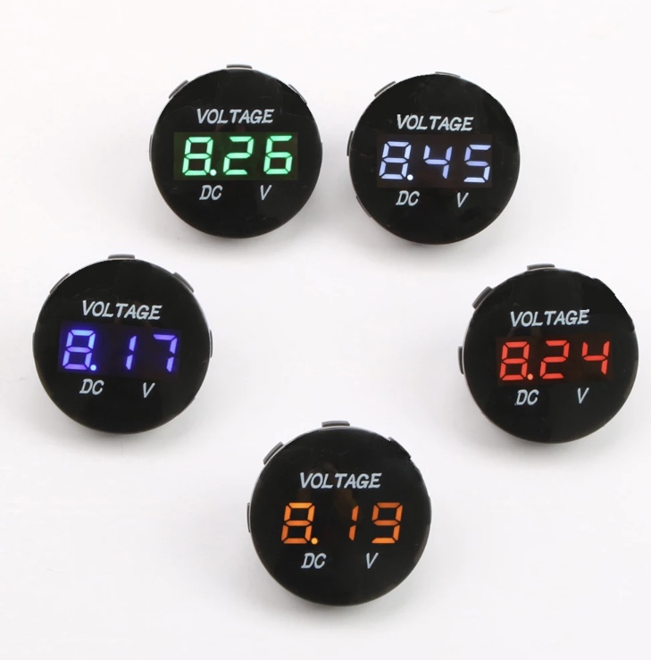 Voltmeter (12-24VDC)