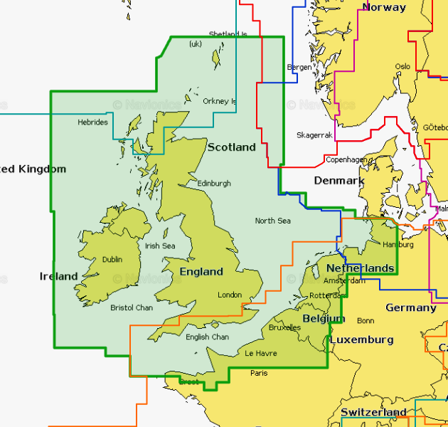 Navionics Update 28XG - UK, Irland mv. (SD/MSD)