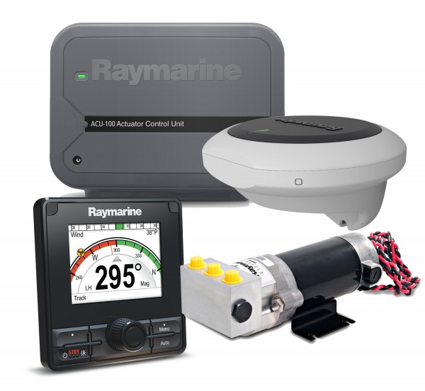 Evolution Hydraulik Pilot Pakke med p70RS display, ACU-100 & 0,5 ltr Hydraulik Pumpe.