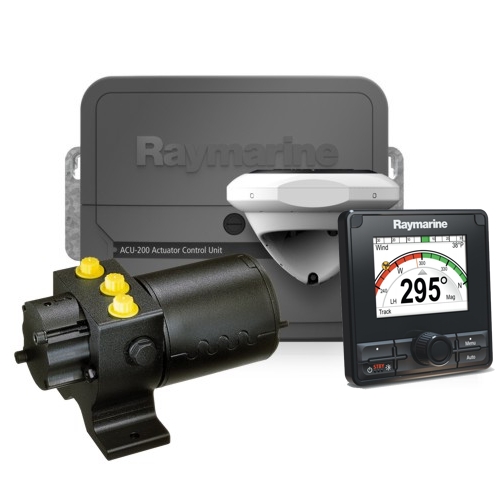 Evolution Hydraulik Pilot Pakke med p70RS display, ACU-200 & type 1 L Hydraulik Pumpe.