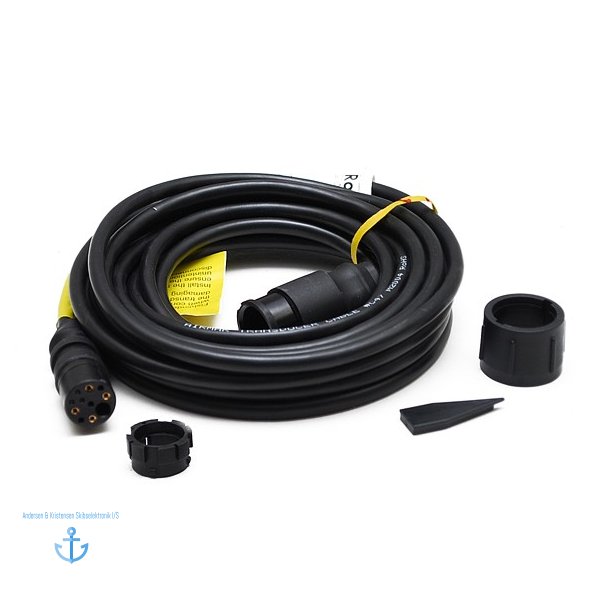 5m Transducer forlngerkabel med aftagelig omlber ( Passer til DSM30 og CP370 )