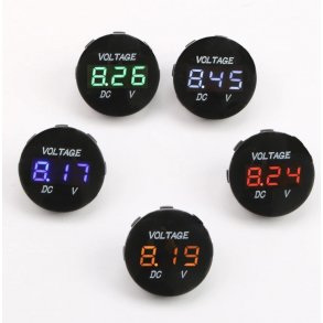 Voltmeter (12-24VDC)