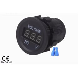 Voltmeter (12-24VDC)