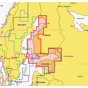 Navionics Platinum 14P+ Skort over Finland