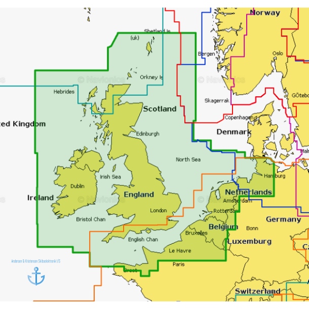 Navionics Plus 28XG - UK, Irland mv. (SD/MSD)