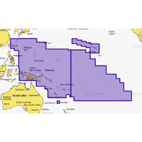 Navionics Plus 34XG - Stillehavserne (SD/MSD)