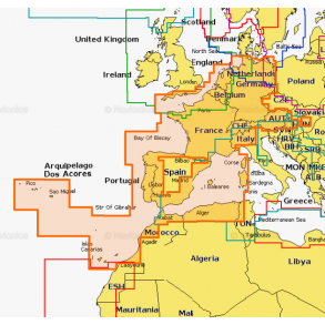 Navionics Plus 46XG - Vesteuropa (SD/MSD)