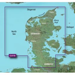 BlueChart G3 Vision Small VEU 474S - lborg til Ejderen; Jylland &amp; Fyn