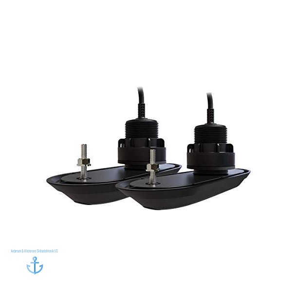 RV-320 Gennemfrings Plastik Transducer-st (20 offset)