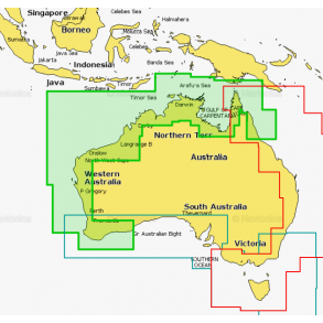Navionics Platinum 60P+ Skort over Australien