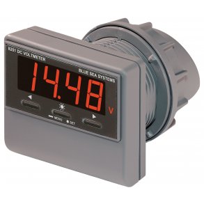 DC Digitalt Voltmeter Med Alarm