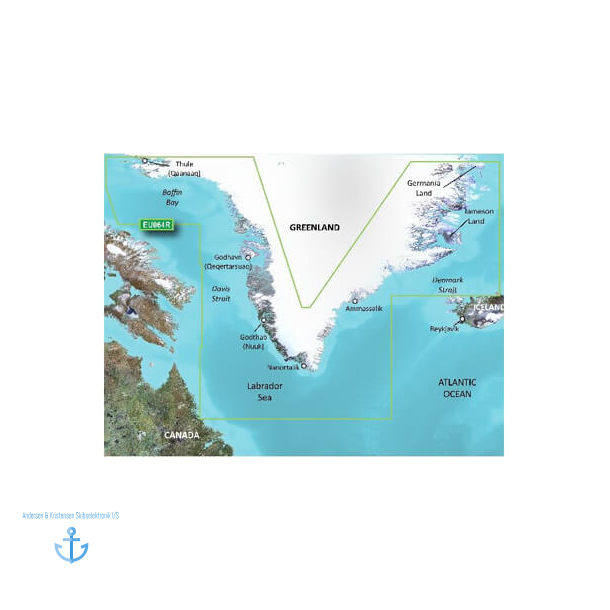 BlueChart G3 HXEU 064R - Grnland