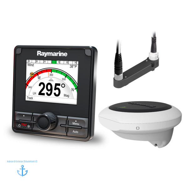 Evolution DBW pilot med p70RS display (Forbindes direkte til Volvo IPS / Aquamatic system)