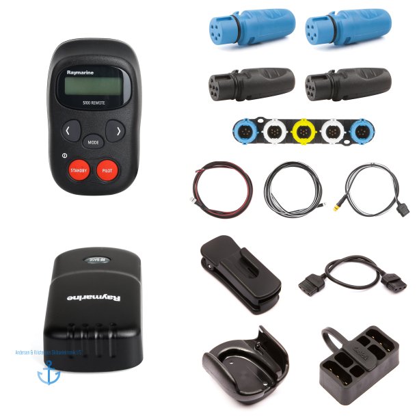 Raymarine S100 System + ST1 Til STNG Kit 