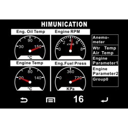 HM-TS18 VHF Multifunktions Touch-Display uden AIS-modtager