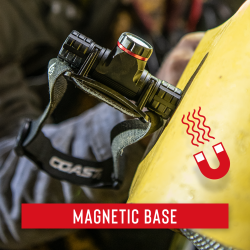 COAST Genopladelig Pandelampe (1000 Lumen)