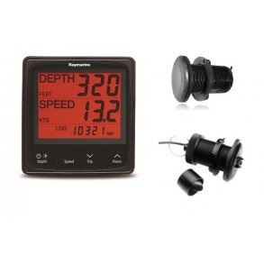 Raymarine i50 Digital Tridata Pakke med Fart, Dybde og Temperatur Transducere