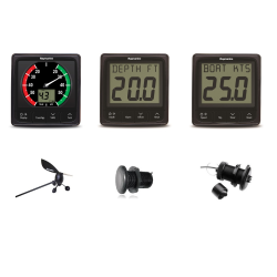PAKKELSNING: Raymarine i50 &amp; i60 Vind-, Fart- og Dybde System