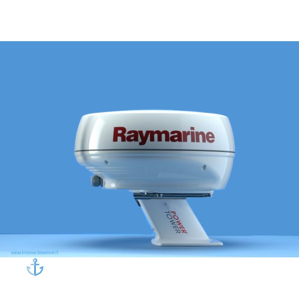 PT2004 Composite PowerTower 150mm Radarmast beslag til Raymarine, Garmin og Navico Radomer