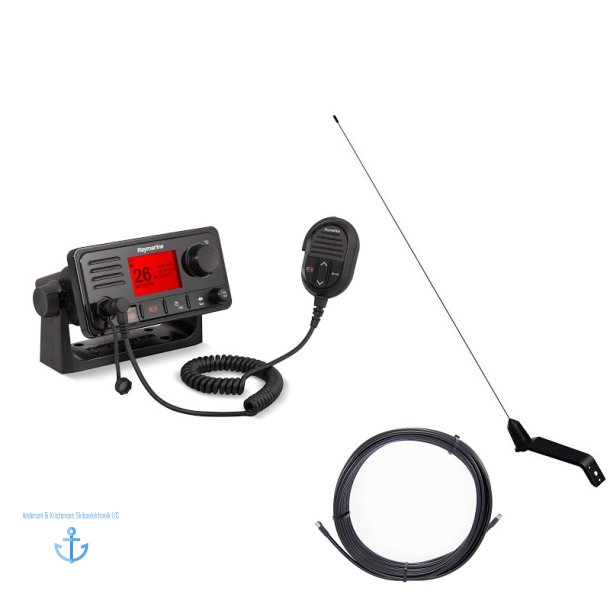 Ray63 Og Shakespeare YWX VHF Antenne (Inkl. 20m Antenne Kabel) 