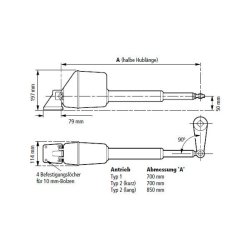 Evolution autopilot med p70S display, ACU-200 og type 1 liner drev.