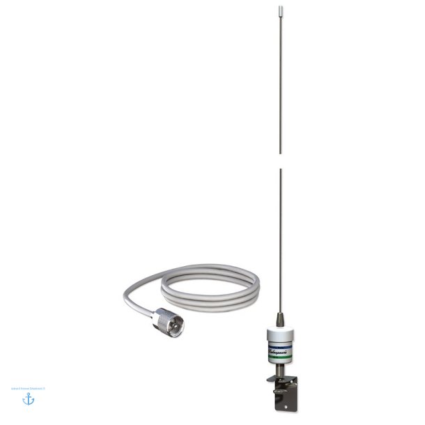 Shakespeare 5215-C-X (Squatty-Buddy) mastetops VHF antenne