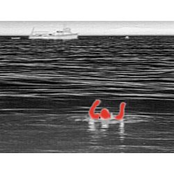 Ocean Scout 320, 17&deg; FOV, 7.5Hz & Video Out