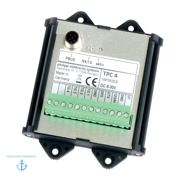 TPC 4 Interface til 4 temperatur sensorer