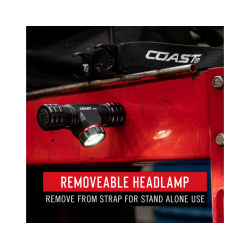 COAST Genopladelig Pandelampe (2075 Lumen)