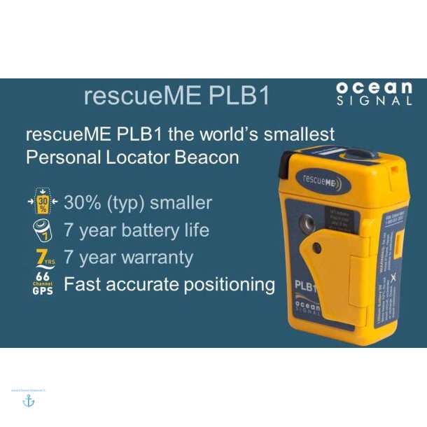 Ocean Signal rescueME PLB1 (Prisen er inkl. programering af enheden!)