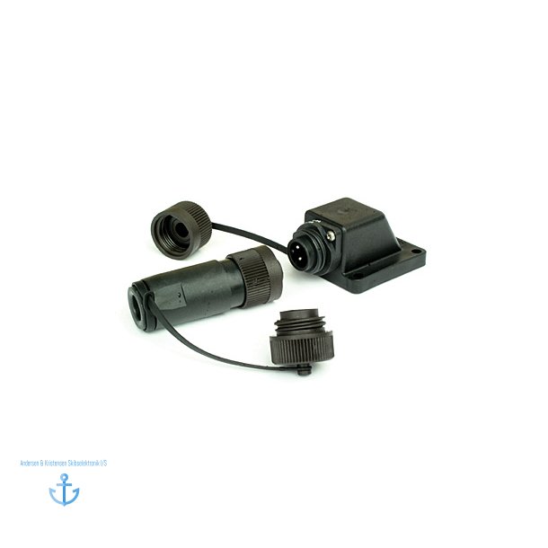 Komplet Landstrmsstik: RS 692 Land GL DK