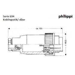 Koblingsstik 5-polet