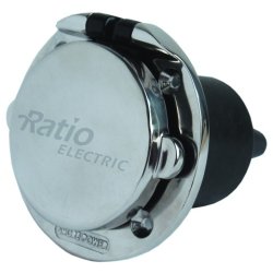 MP 16-10 Rustfrit Landstrmsstik