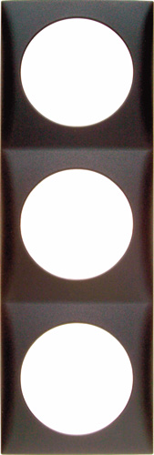 ADR 3, brun - hvid - sort - chrome Chrome, mat (609181928)