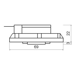 UTV 20 -> UTV 80 Ultralyds Tankgiver til digitale instrumenter.