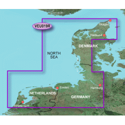 BlueChart G3 Vision Regular VEU 019R - lborg Bugt til Amsterdam