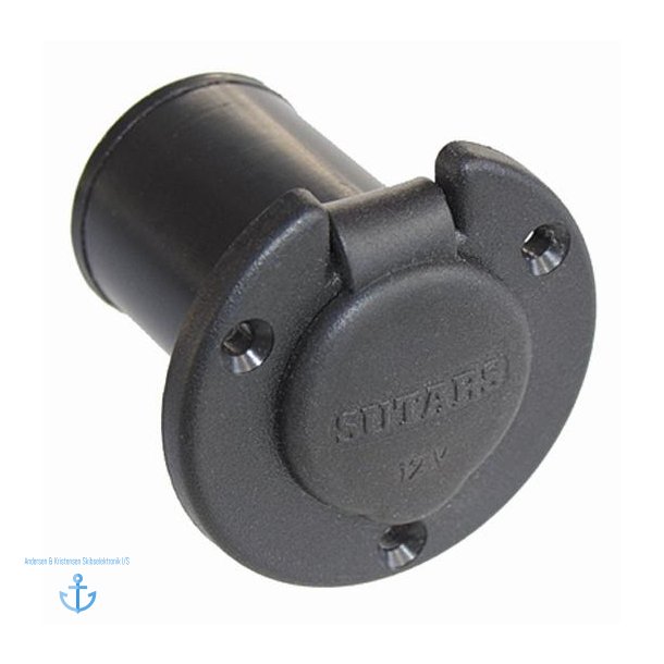ESD 12/24 rund Stort Stik (Som i bil)