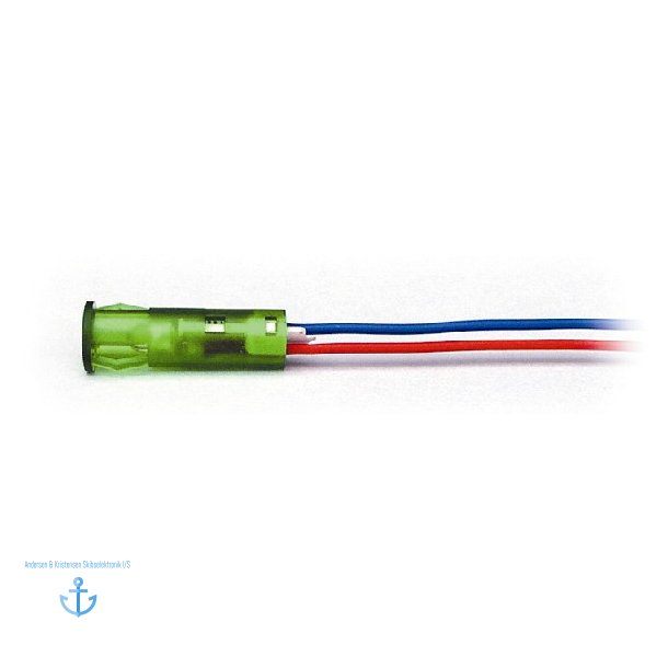LED 5mm, grn - rd - gul