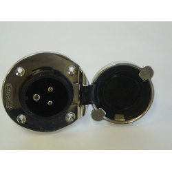 MP 16-10 Rustfrit Landstrmsstik