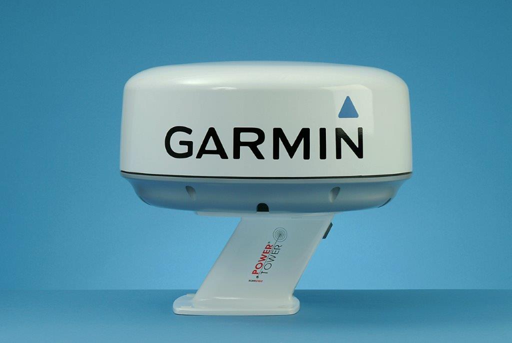 PT2004 Composite PowerTower 150mm Radarmast beslag til Raymarine, Garmin og Navico Radomer