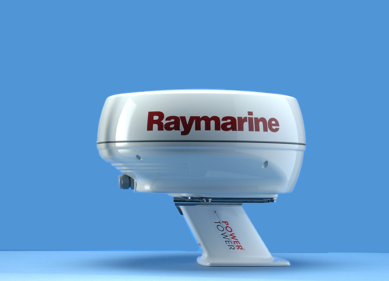 PT2004 Composite PowerTower 150mm Radarmast beslag til Raymarine, Garmin og Navico Radomer
