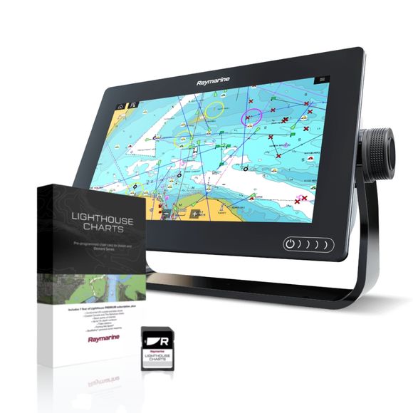 AXIOM 9+ inkl. Lighhouse Nordeuropa Søkort