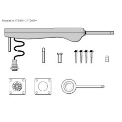Raymarine ST1000+ Rorpind Pilot.