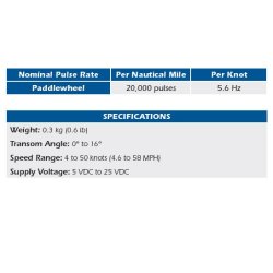 ST69 Transducer til hkmontering - Fart- og Temperatur
