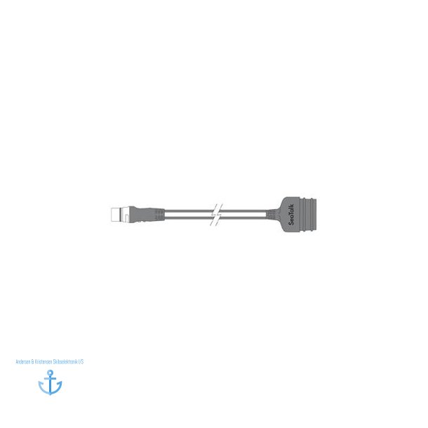 SeaTalk NG til SeaTalk1 Adapter, 3-polet 0,4m