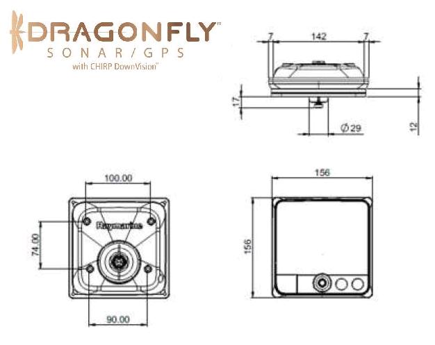 Dragonfly Kit til Flushmontering til 7"