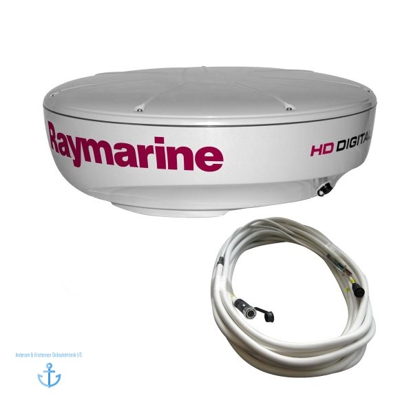 Raymarine RD418 HD Color Radome inkl. 10m radarkabel