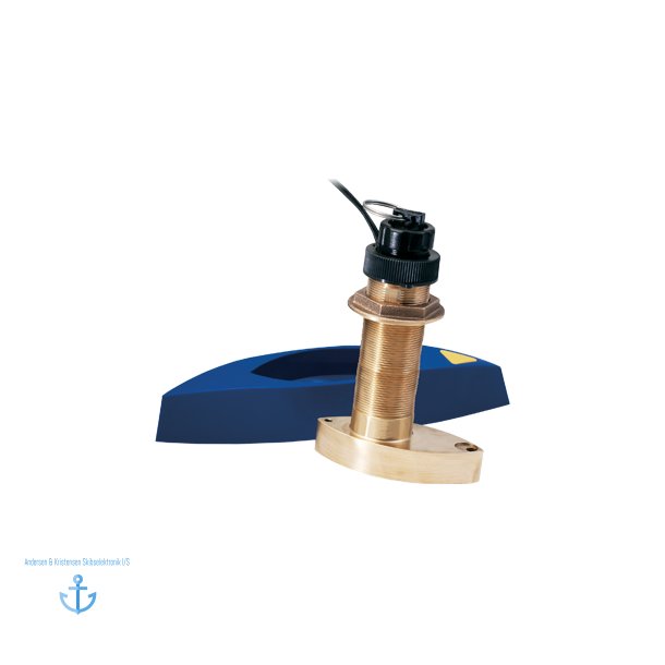 B744VL 200kHz Langstokket Gennemfrt Bronze Triducer