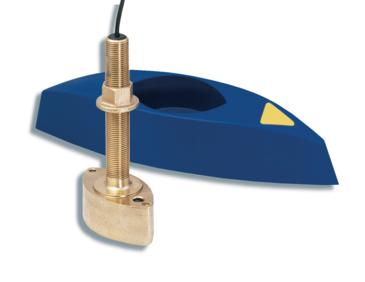 B45 Gennemførings Dybde Transducer m/ stok og fairingklods