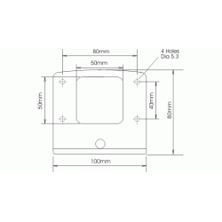 Raymarine Wireless T004 Dkbeslag
